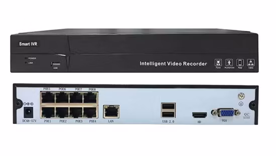Système de caméra de sécurité 8 canaux 4/5/8MP ensemble de caméras de vidéosurveillance caméras IP Poe NVR Kit système de Surveillance vidéo