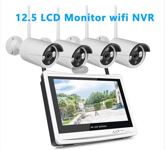 Systèmes de kit complets CCTV pour caméra de sécurité étanche à la maison